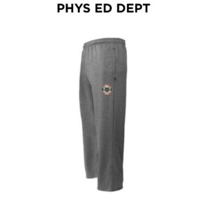 EA PE Health Drivers Ed Pennant Performance fleece pants Men-Carbon Heather