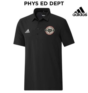 EA PE Health Drivers Ed Adidas Men’s Stadium Coaches Polo-Black (XXL, 4X ONLY)