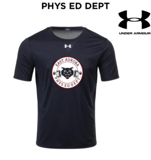 EA PE Health Drivers Ed Under Armour short sleeve Men’s Team Tech Tee-Black