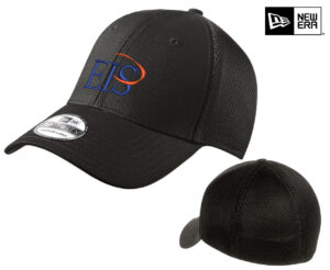 Eagle Integrated Services New Era Stretch Mesh Back Cap-Black/Black