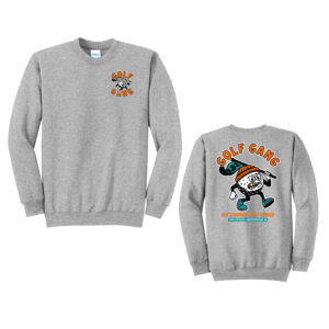 1031 Golf Gang Unisex Fleece Crewneck Sweatshirt-Athletic Heather