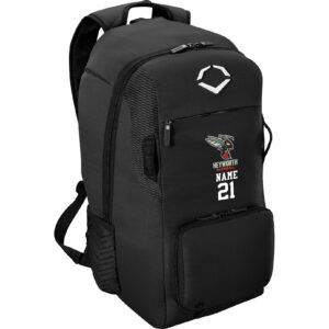 Heyworth Baseball Fall Evoshield Standout Backpack-Black