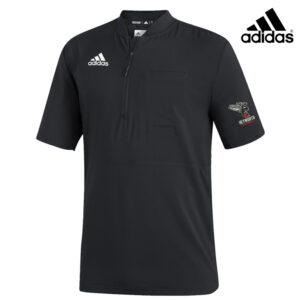 Heyworth Baseball Adidas UNDER THE LIGHTS short sleeve 14 zip pullover -Black