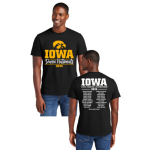 Iowa Dance Nationals Unisex Premium Short Sleeve Tee-Black