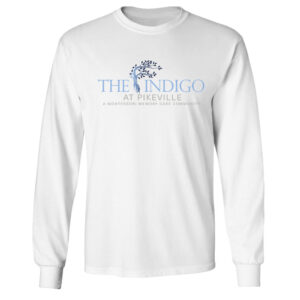 The Indigo at Pikeville Unisex Cotton Long Sleeve Tee-White