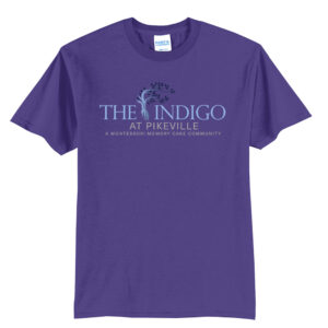 The Indigo at Pikeville Unisex Short Sleeve Tee-Purple