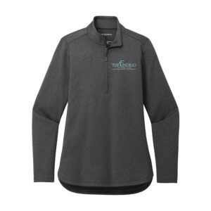 The Indigo at Pikeville Port Authority Ladies C-FREE Double Knit 1/4-Zip-Grey Steel Heather