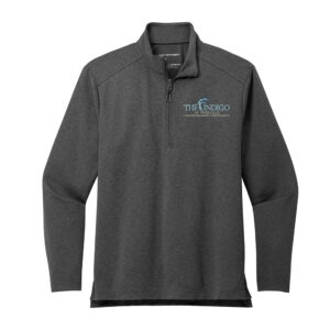 The Indigo at Pikeville Men Port Authority C-FREE Double Knit 1/4-Zip-Grey Steel Heather