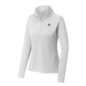 IHMVCU Sport-Tek Ladies Sport-Wick Flex Fleece 1/4-Zip-White