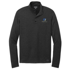 IHMVCU OGIO Men Command 1/4-Snap long sleeve-Blacktop