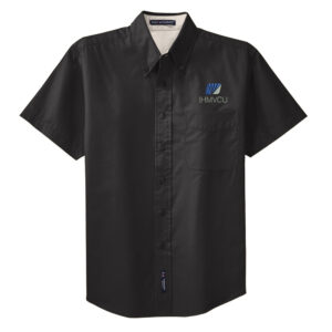 IHMVCU Port Authority Short Sleeve Easy Care Shirt Men-Black/Stone