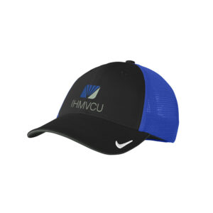 IHMVCU Nike Stretch-to-Fit Mesh Back Cap-Black/Game Royal