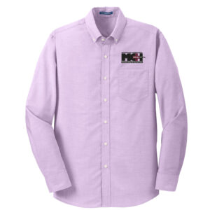 MCH Men Port Authority SuperPro Oxford Shirt-Soft Purple