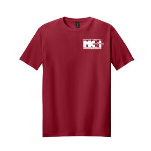 MCH Unisex Softstyle Short Sleeve Tee-Antique Cherry red