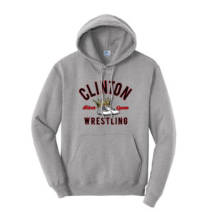 22.River Queen Wrestling Unisex Fleece Hooded Sweatshirt-Athletic heather