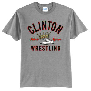 30.River Queen Wrestling Unisex Short Sleeve Tee-Athletic heather