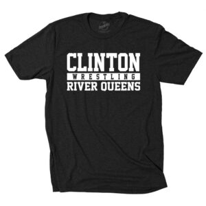 51.River Queen Wrestling Unisex Premium Short Sleeve Tee-Black Frost