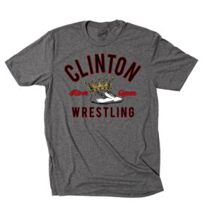 52.River Queen Wrestling Unisex Premium Short Sleeve Tee-Grey Frost