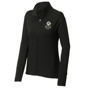 The GroupRevive Sport-Tek Ladies Sport-Wick Flex Fleece Full Zip-Black