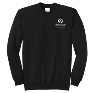 The GroupThe Group Unisex Core Fleece Crewneck Sweatshirt-Black