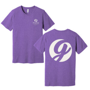 The GroupThe Group BELLA CANVAS Unisex Heather CVC Short Sleeve Tee – Heather Team Purple