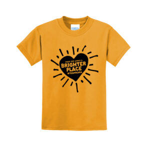 Team Kara Youth Short Sleeve Tee-Gold