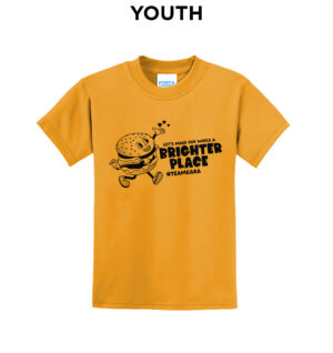 Team Kara Youth Short Sleeve Tee-Gold