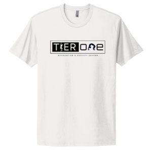 Tier One Gymnastics Unisex Premium Short Sleeve Tee-White