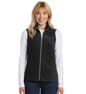 Vista Defense Technologies Port Authority Ladies Microfleece Vest-Black