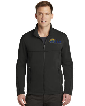 Vista Global Solutions  Port Authority Men’s Smooth Fleece Jacket-Deep Black