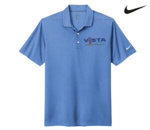 VIS Nike Men Dri Fit Micro Pique 2.30 Polo-Valor Blue