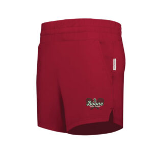 Boone Girls Tennis Holloway Ladies Ventura Soft Knit Shorts -Scarlet