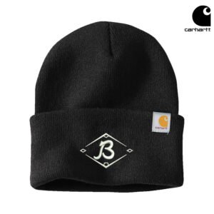 Baldwin Baseball Carhartt Acrylic Watch Cap 2.0 beanie stocking cap with cuff-Black