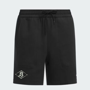 Baldwin Baseball Adidas Dugout Batting Practice Shorts Unisex/Men (3 pocket)- BLACK