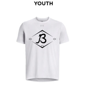 Baldwin Baseball Under Armour short sleeve YOUTH Team Tech Tee-White