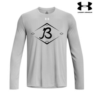 Baldwin Baseball Under Armour Men’s Team Tech Long Sleeve-Mod Grey