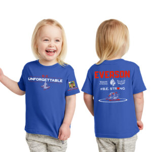 Everson Toddler Fine Jersey Short Sleeve Tee-Royal