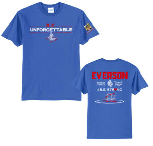 Everson Unisex Short Sleeve Tee-Royal