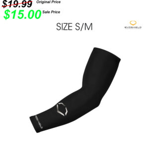 Bettendorf Baseball Club Evoshield Solid Arm Sleeve- Size SM – BLACK