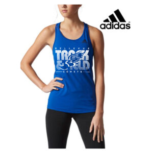 Bellevue Track Field Adidas Women’s Performer Baseline Tank-Collegiate Royal