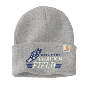 Bellevue Track Field Carhartt Acrylic Watch Cap 2.0 beanie stocking cap with cuff-Heather Grey