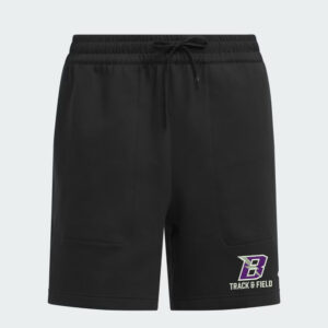 Baxter Track Field Adidas Unisex Practice Shorts (3 pocket)- BLACK