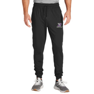 Baxter Track Field Sport-Tek Men Sport-Wick Stretch Jogger-Black