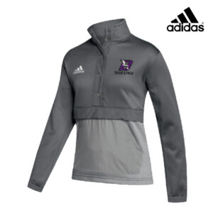 Baxter Track Field Adidas Women’s Team Issue color block 1/4 snap pullover – Grey  Four/Grey (L, XL, XXL)