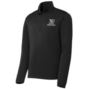 Baxter Track Field Sport-Tek PosiCharge Competitor 1/4 Zip Pullover Men-Black