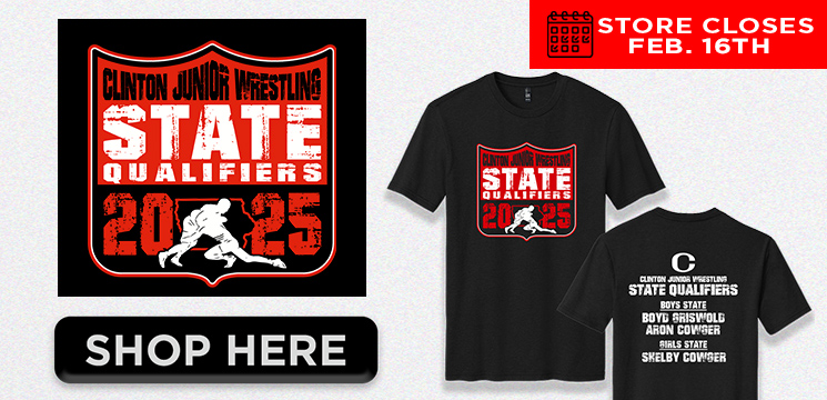 Read more about the article CLINTON JR WRESTLING STATE 2025