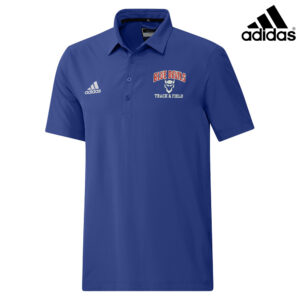 DC Track Field Adidas Men Stadium Coaches Polo-Royal/White