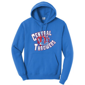 DC Track Field Unisex Basic Hooded Sweatshirt-Royal