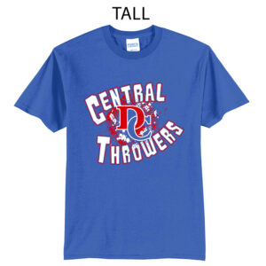 DC Track Field Tall Basic Short Sleeve Tee-Royal