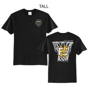 Elite Mamba Basketball Tall Short Sleeve Tee-Black